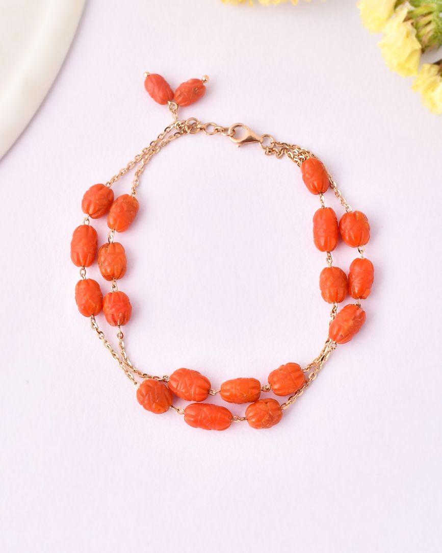 Coral Beads Bracelets