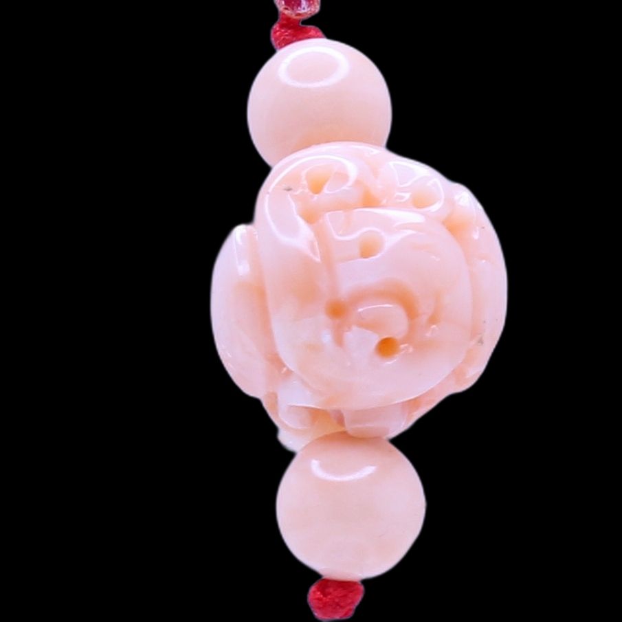Momo Carved Round Beads
