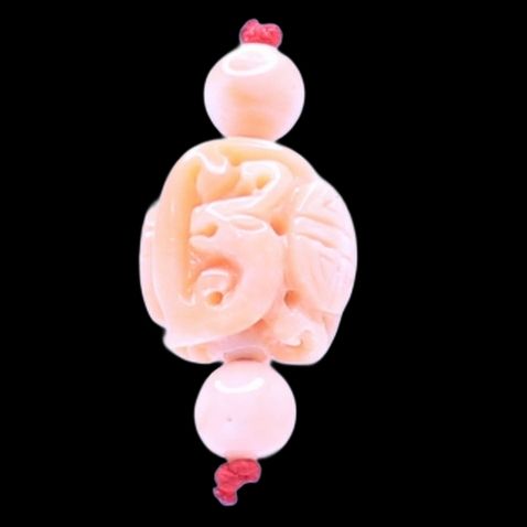 Momo Carved Round Beads