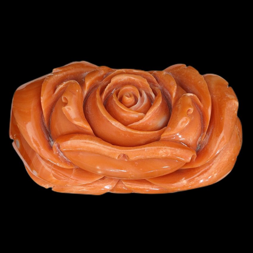 Momo Flat Rose Carving