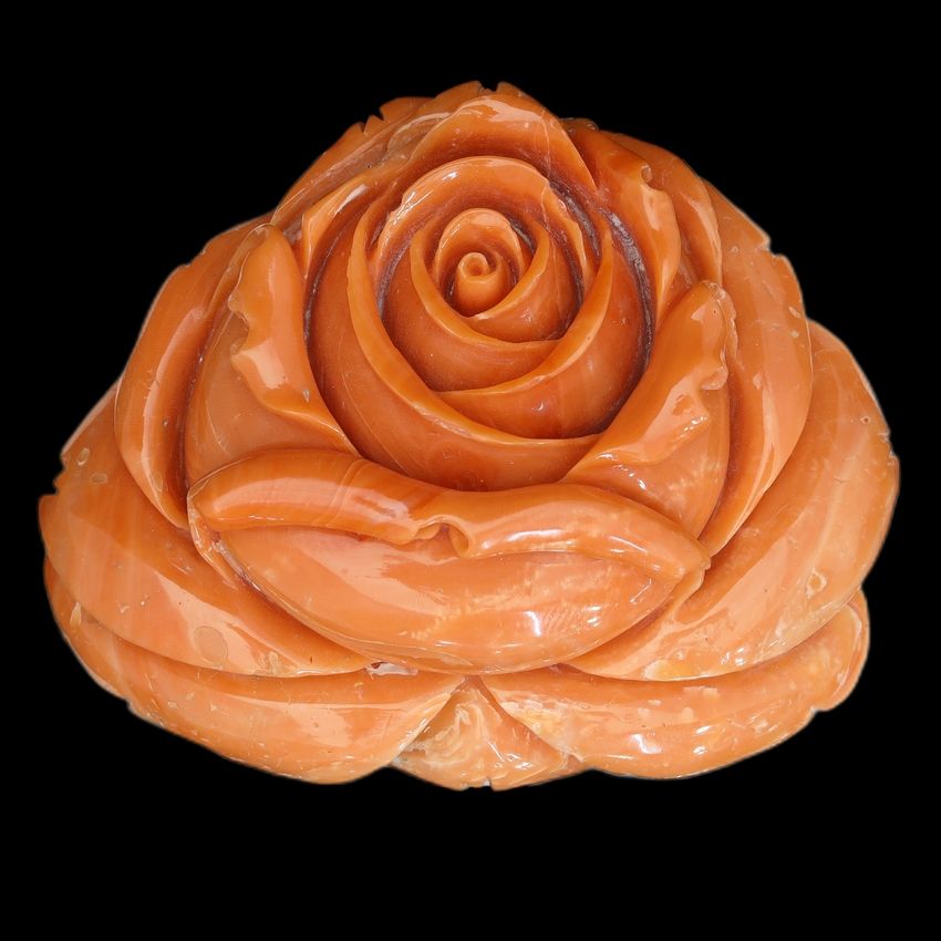 Momo Flat Rose Carving