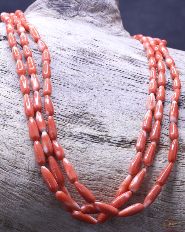 Momo Coral Drops Beads