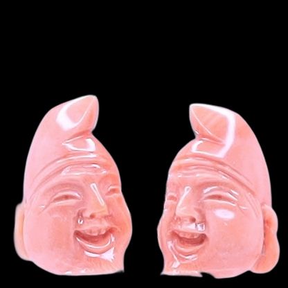 Momo Buddha Face Cufflinks