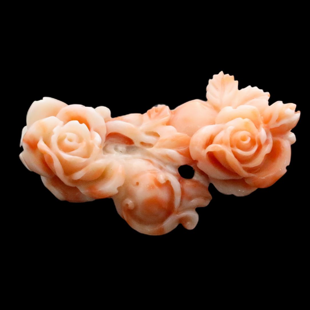 Pink Raw Stick Carving