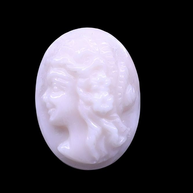 White Coral Cameo
