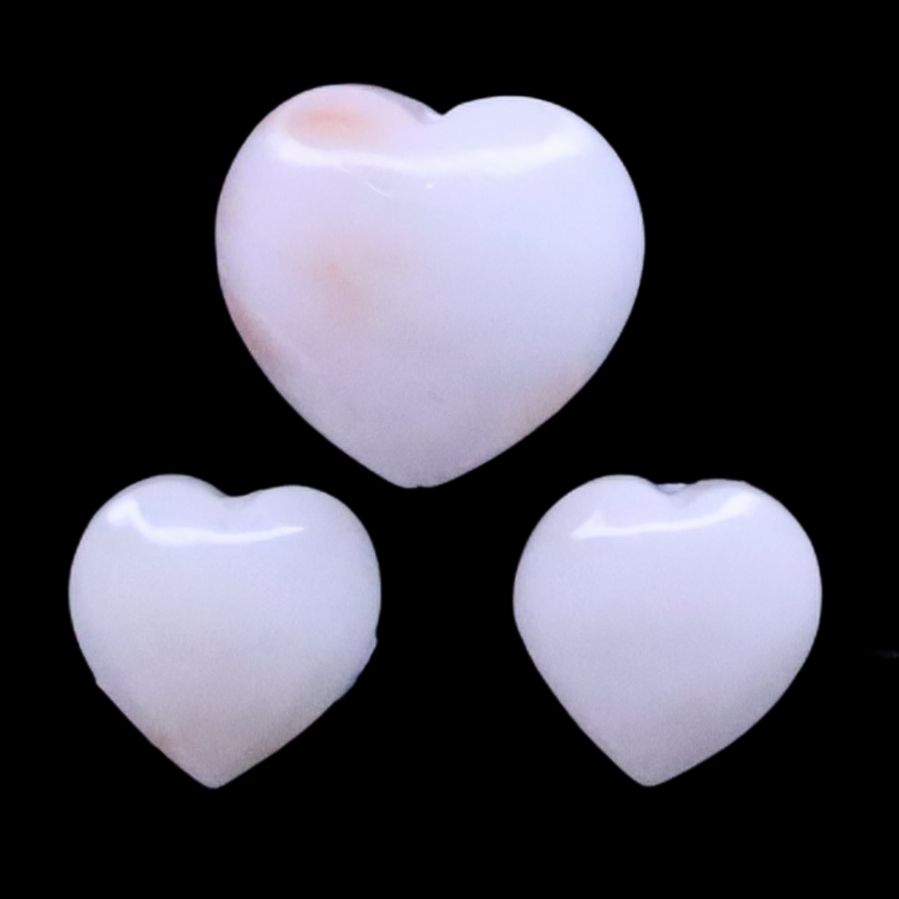White Coral Heart
