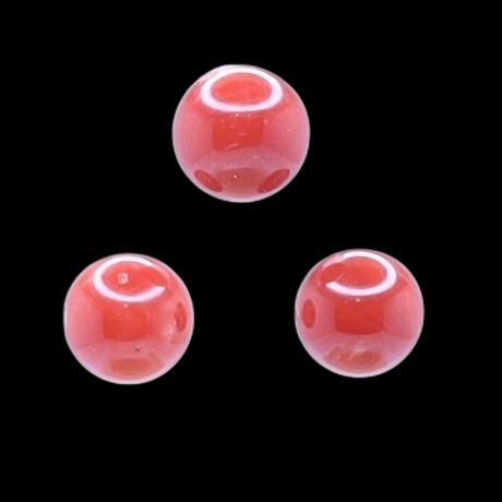 Aka Coral Round Cabochon