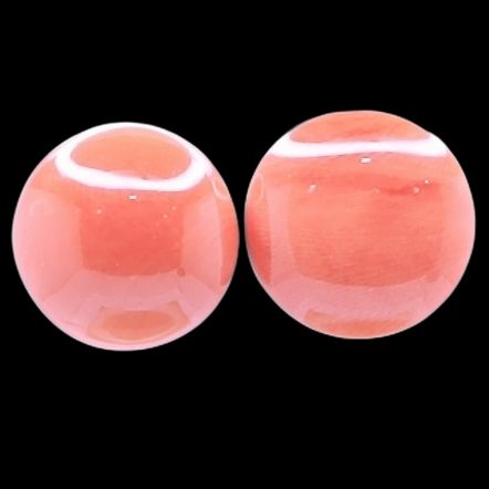Momo Coral Round Cabochon