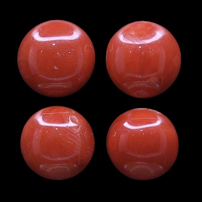 Momo Coral Half Round