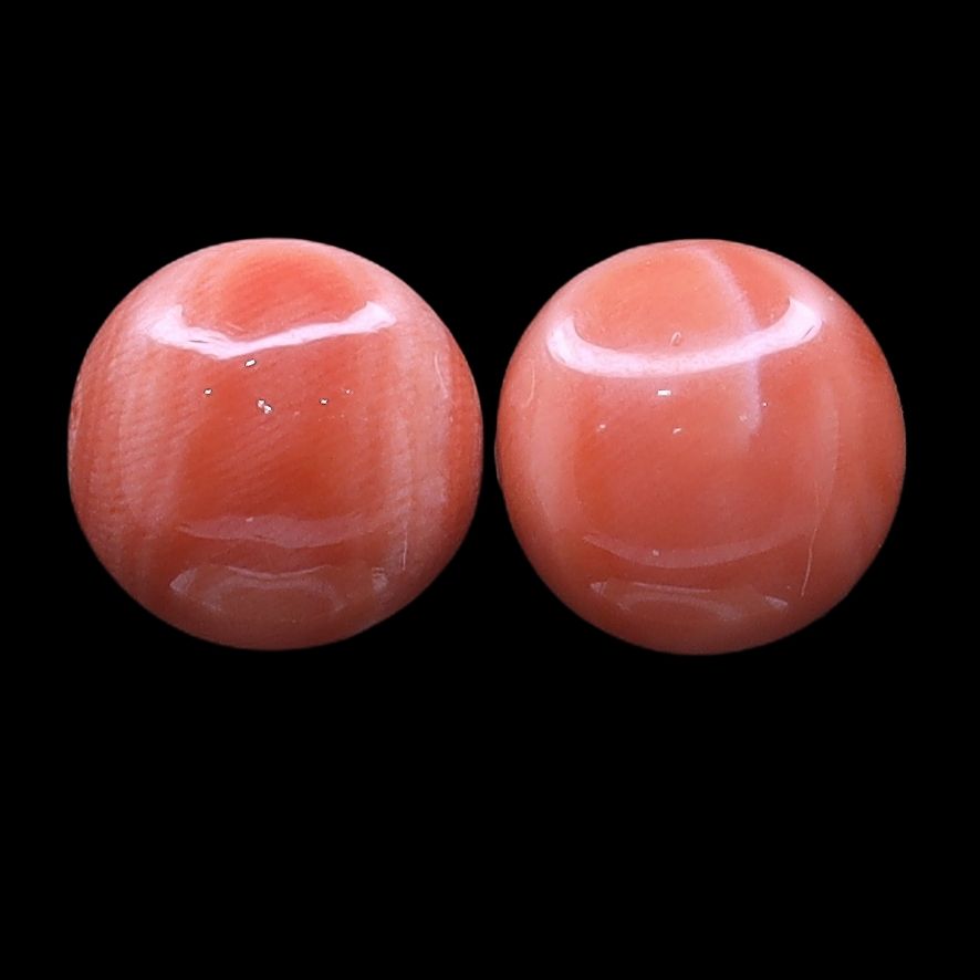 Momo Coral Half Round