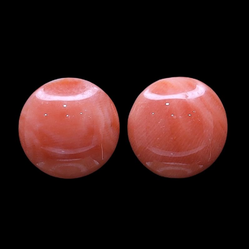 Momo Coral Half Round