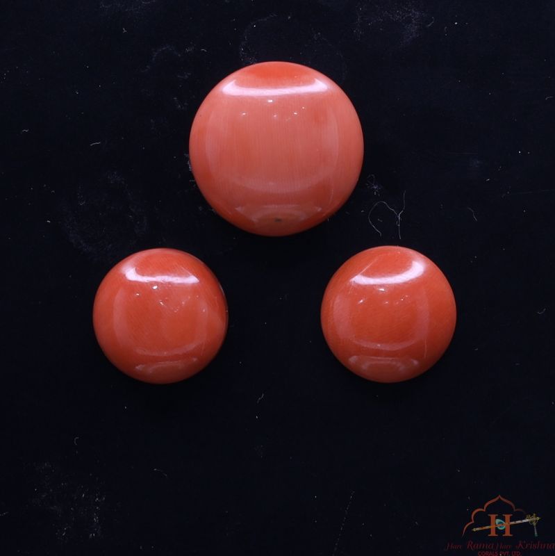 Momo Coral Half Round