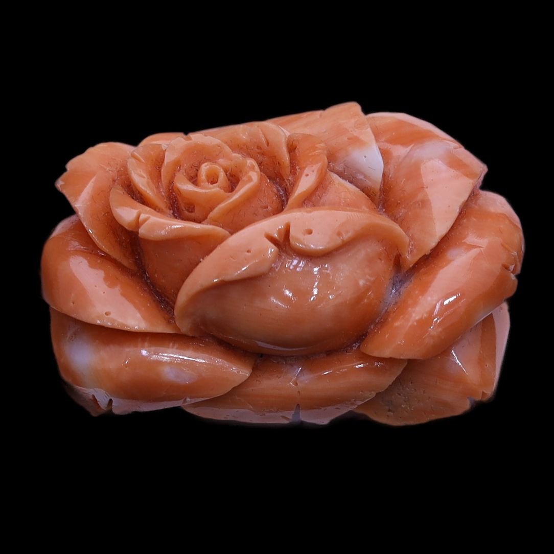Momo Flat Rose Carving