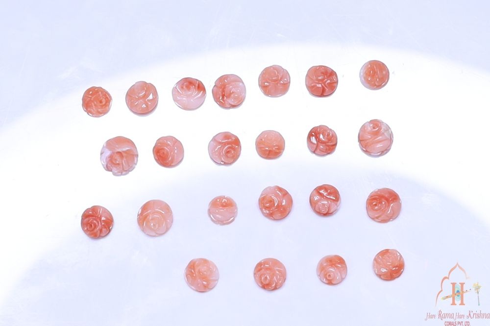 DeepSea Round Flat Rose