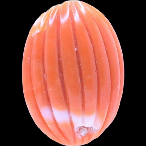 Momo Melon Carved Cabochon