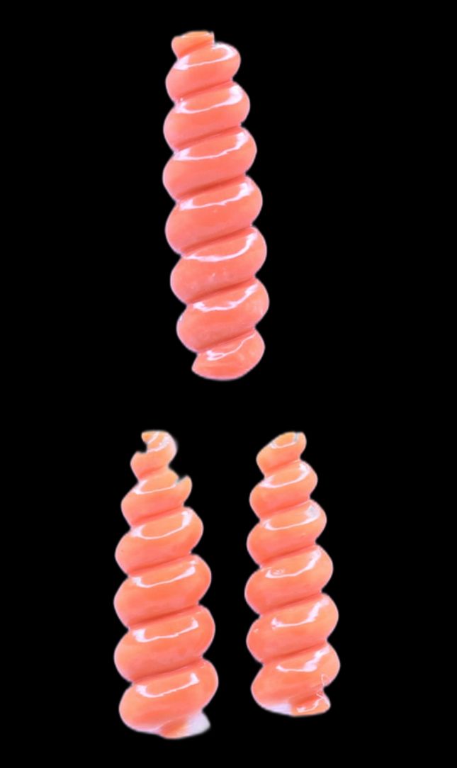 Spiral Carved Drops