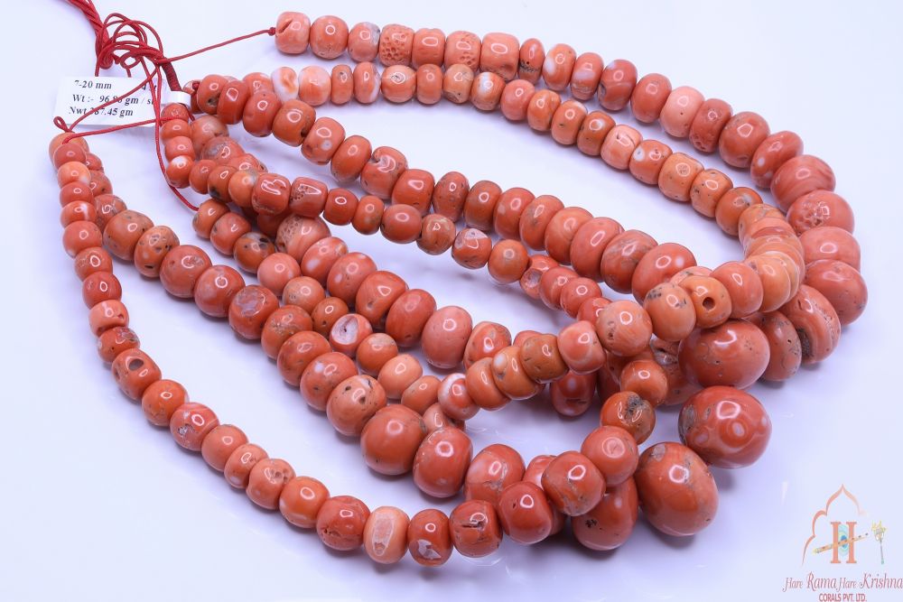 Momo Tibetan Coral Beads