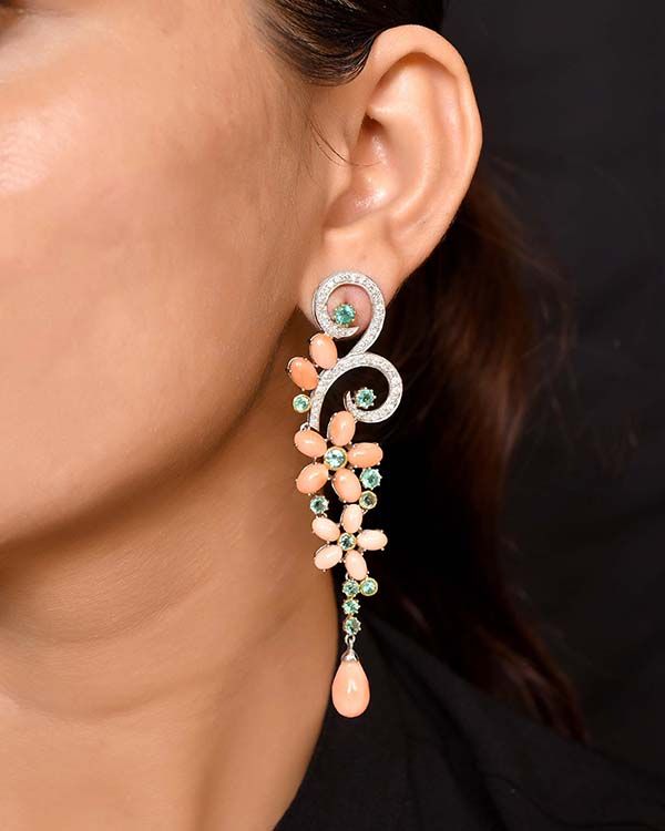 Coral Earring