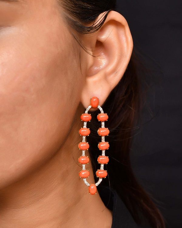 Coral Earring