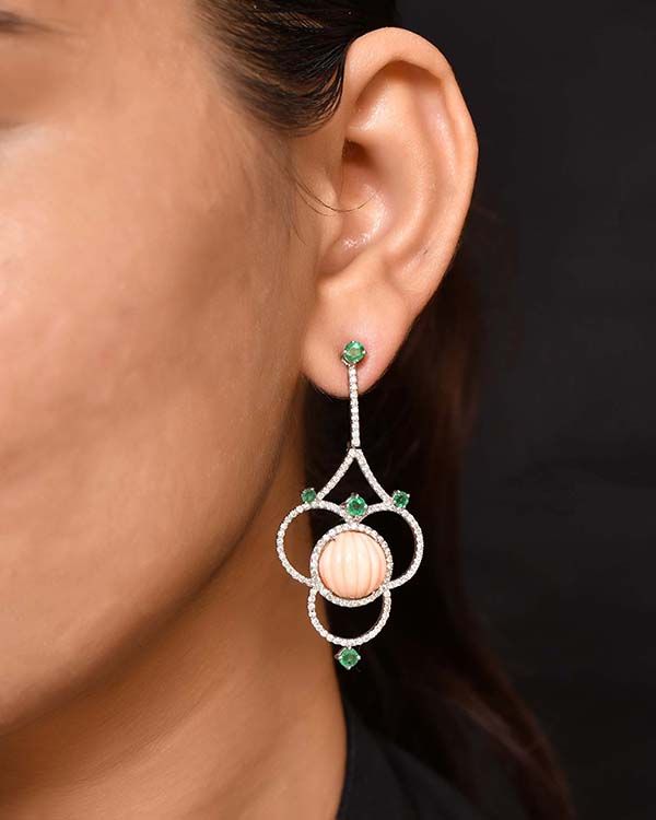 Coral Earring