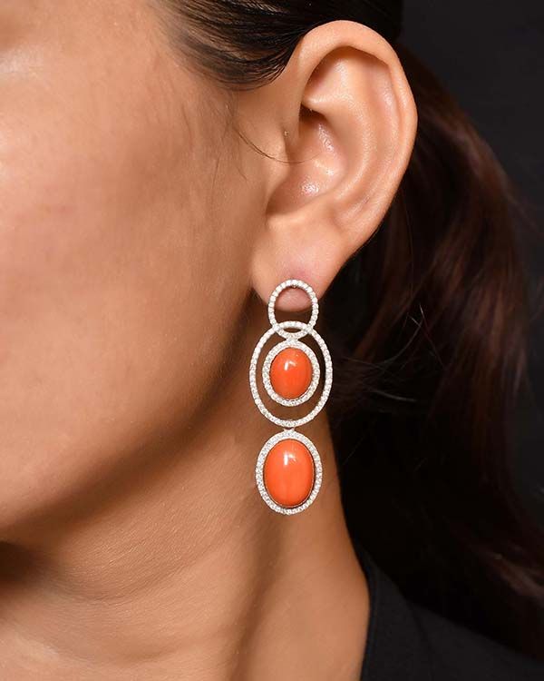 Coral Earring