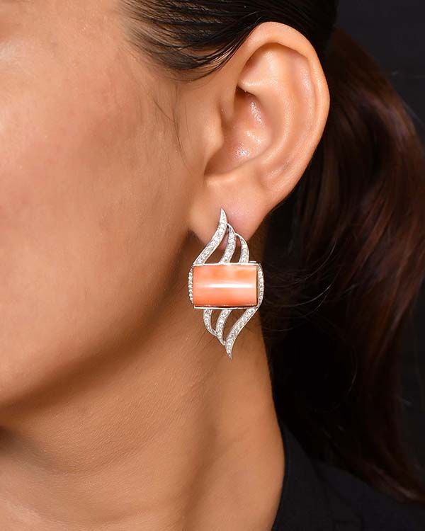 Coral Earring