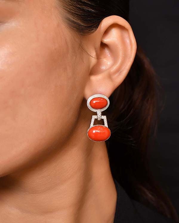 Coral Earring