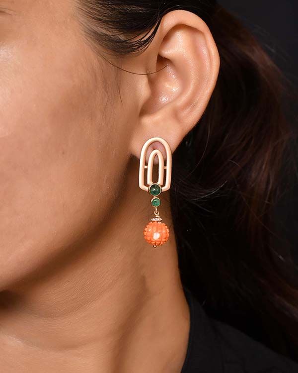 Coral Earing