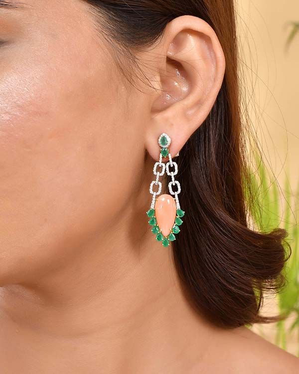 Coral Earring