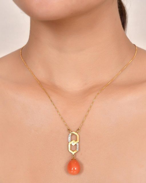 Coral Pendant