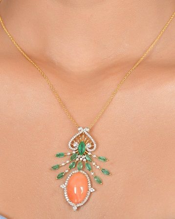 Coral Pendent