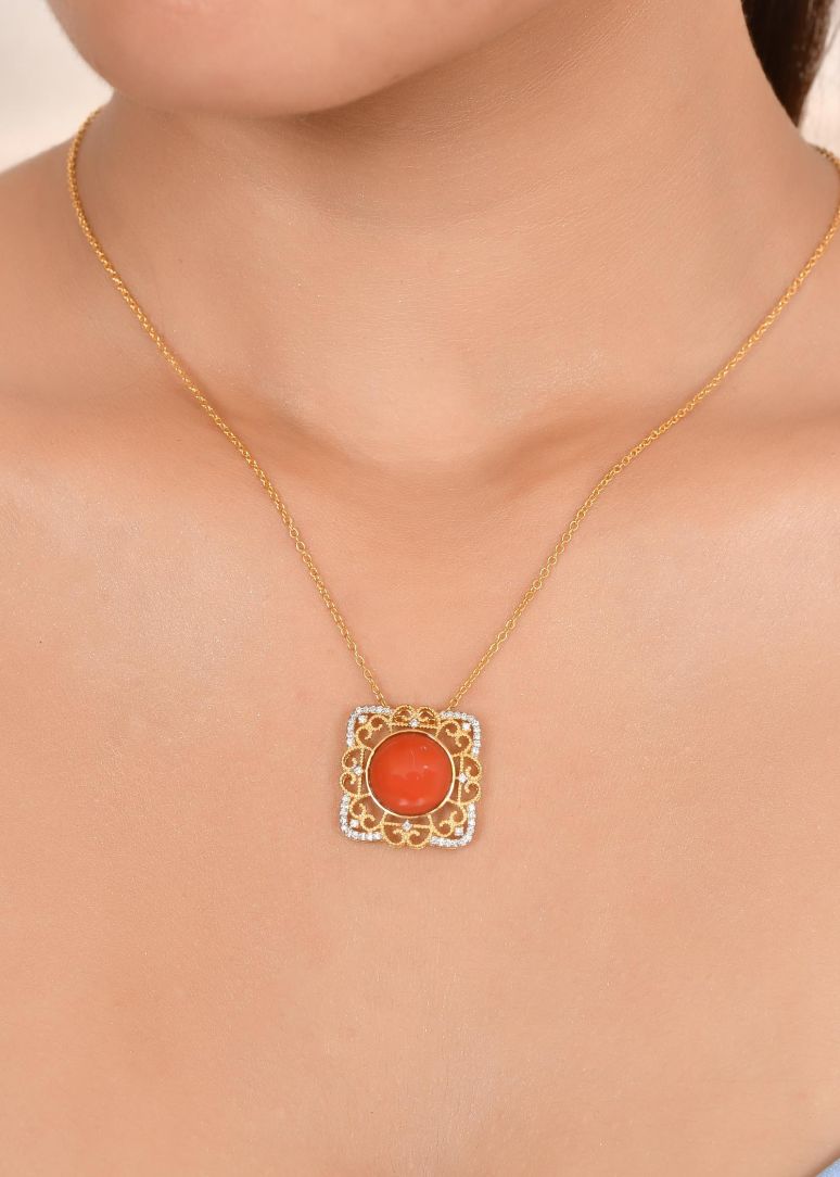 Coral Pendent