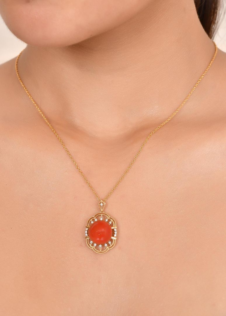 Coral Pendent