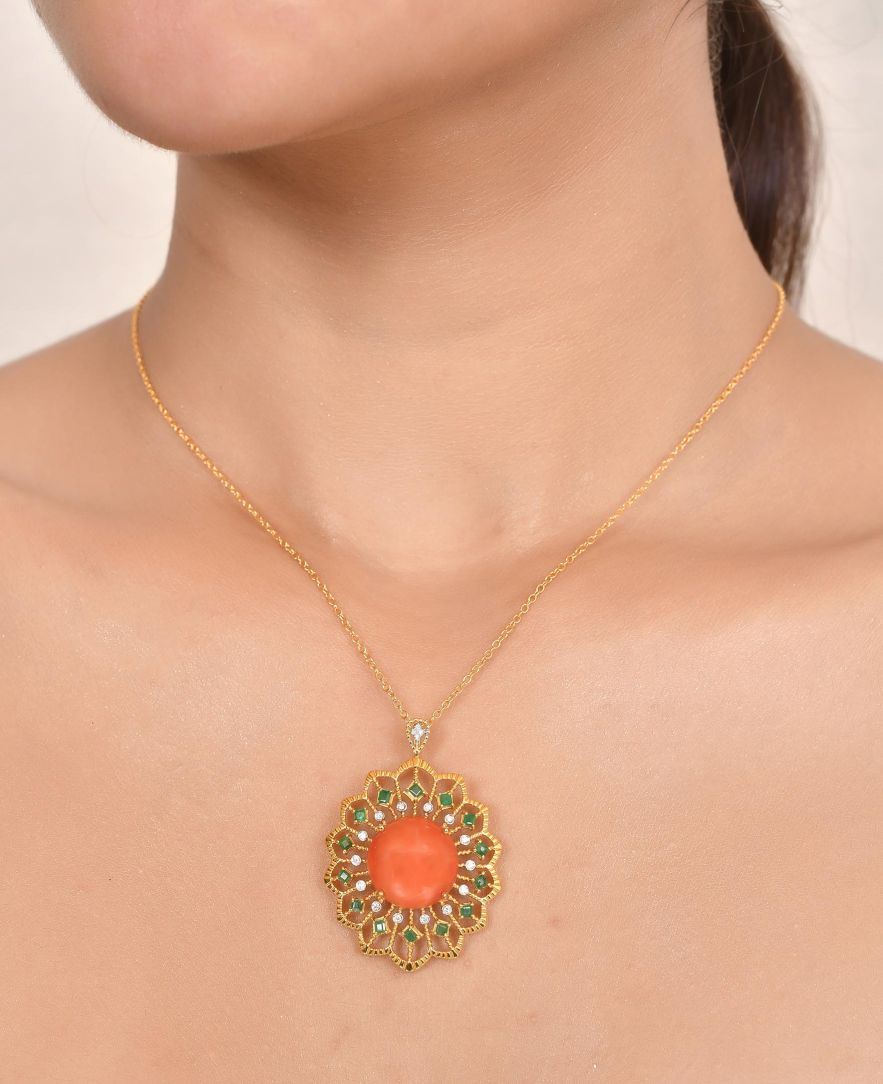 Coral Pendent