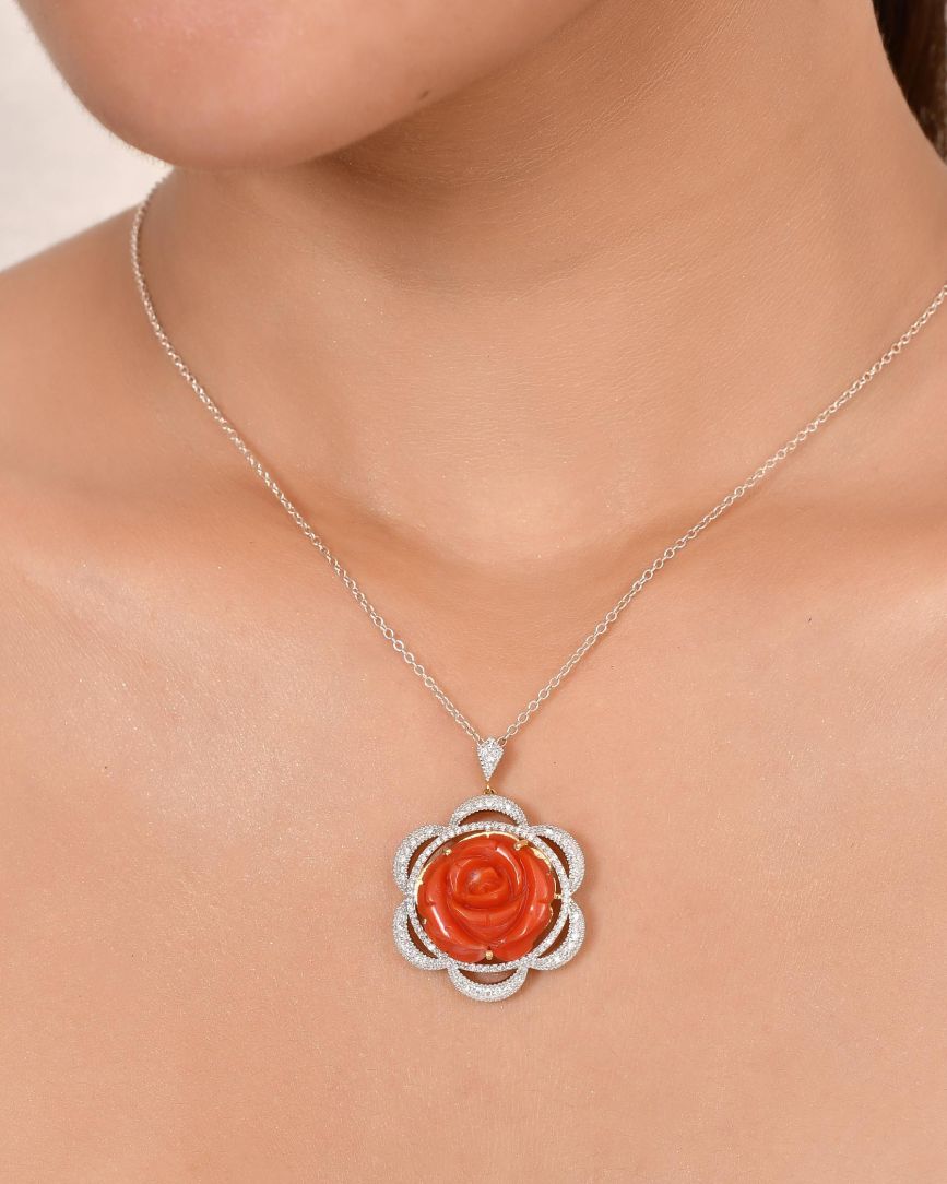 Coral Pendent