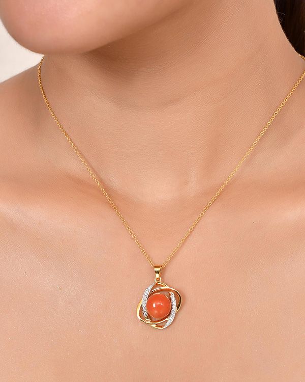Coral Pendent