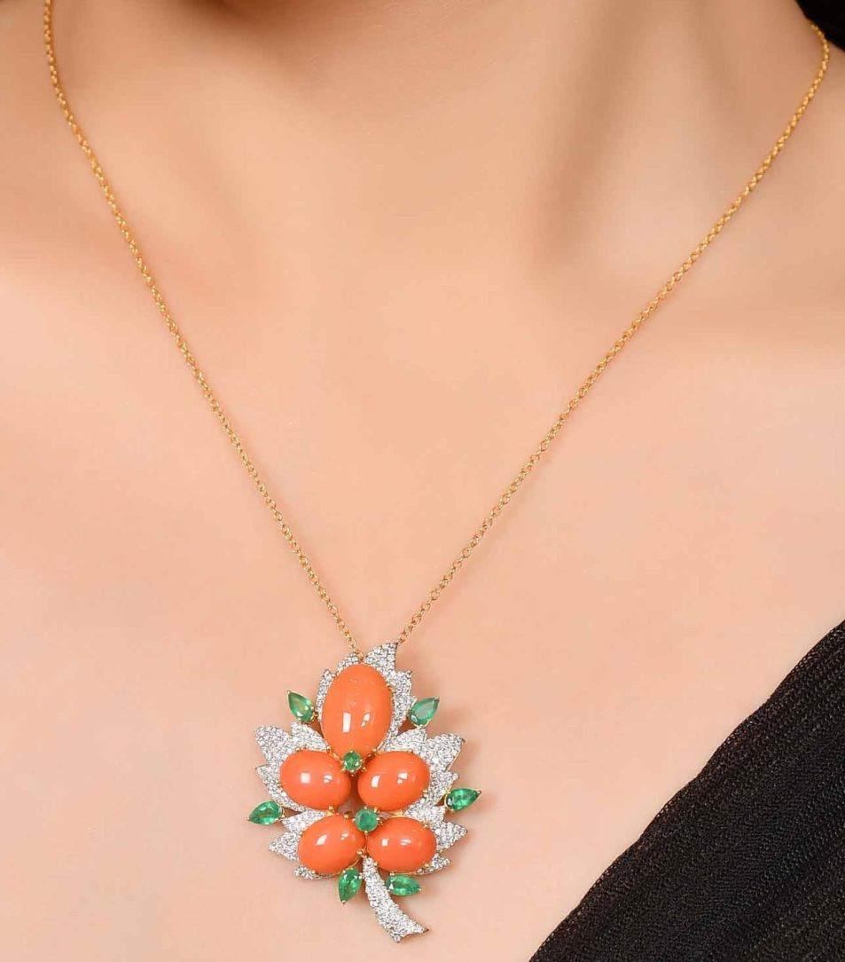 Coral Pendent