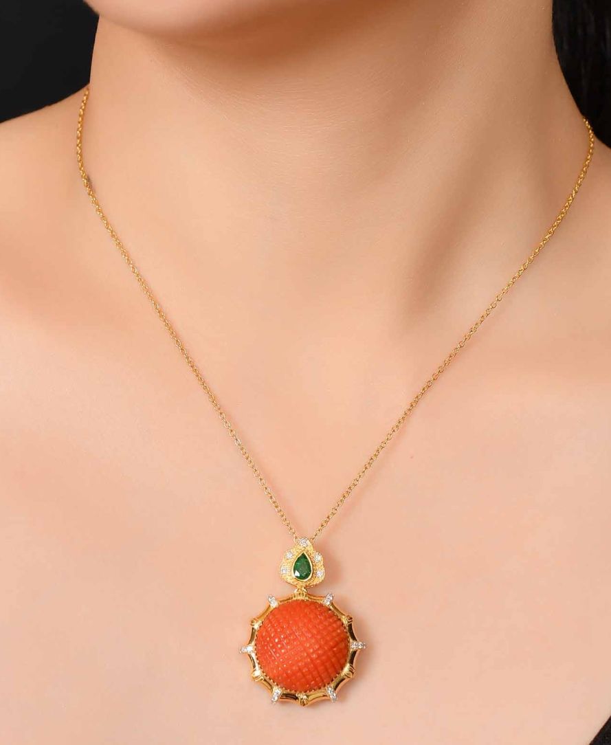 Coral Pendent