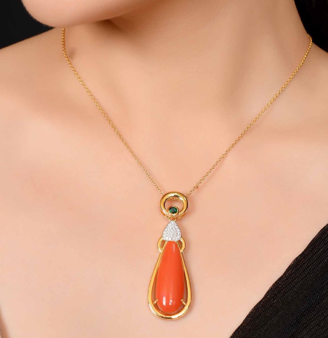Coral Pendent
