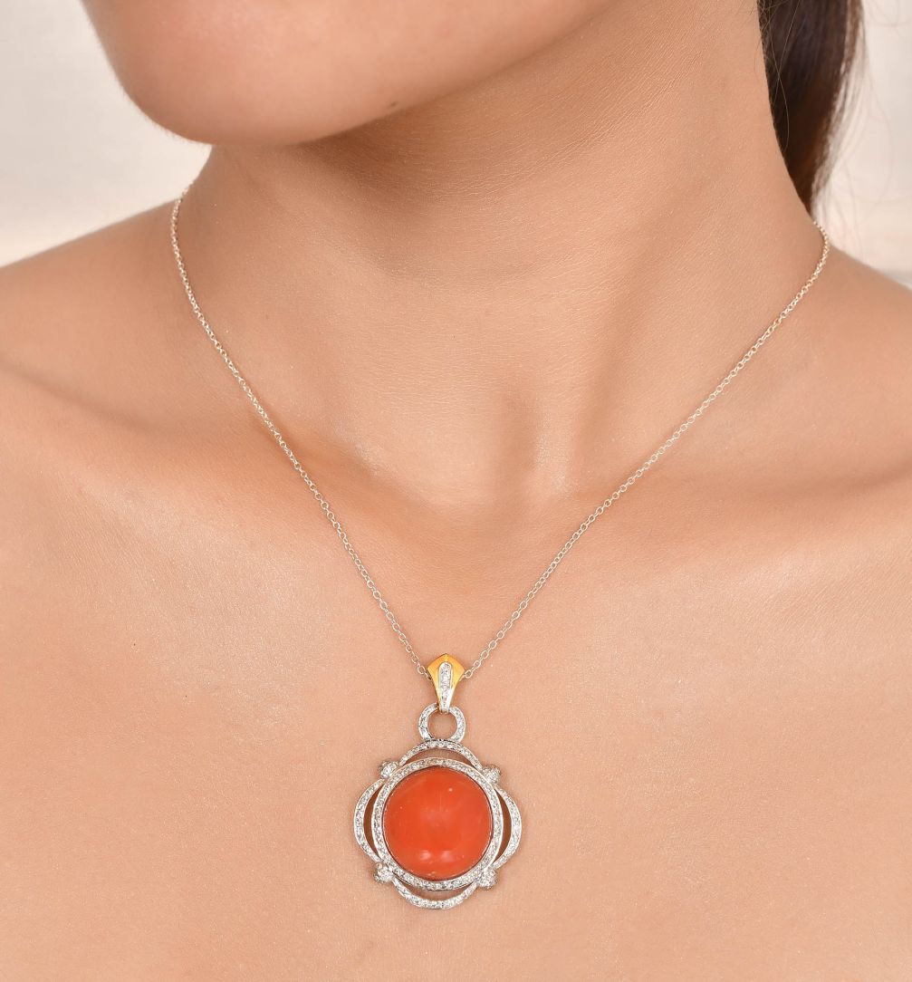 Coral Pendent