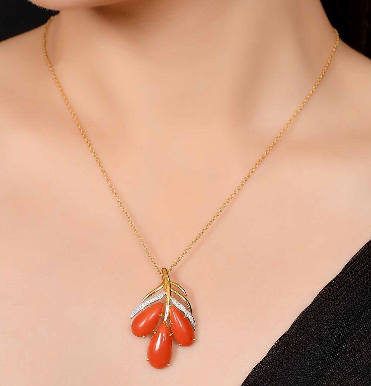 Coral Pendent