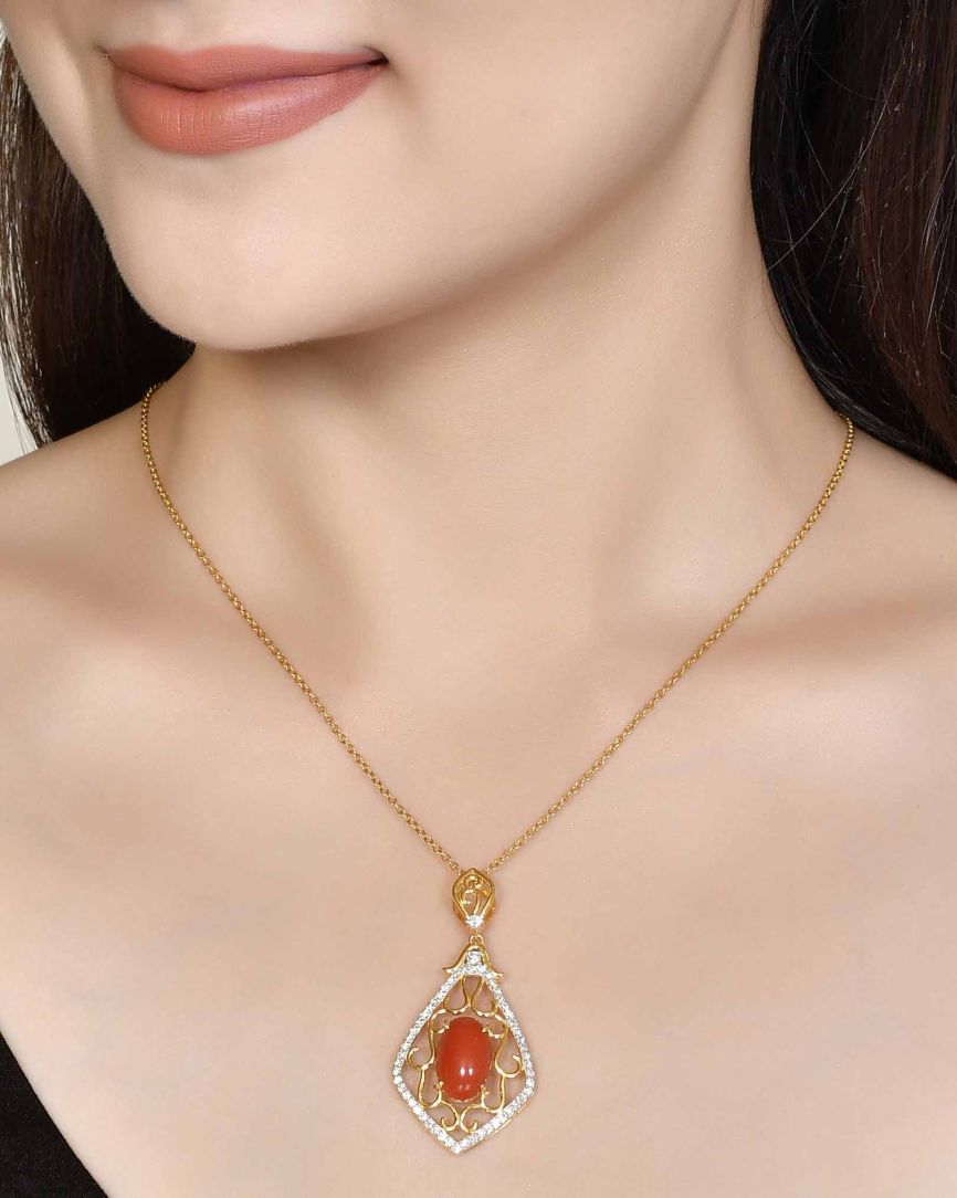 Coral Pendent