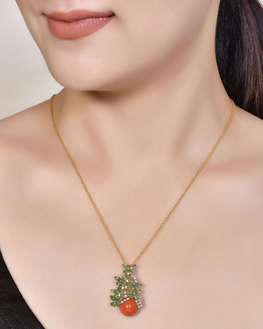 Coral Pendent