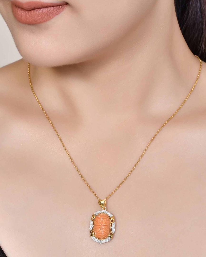 Coral Pendent
