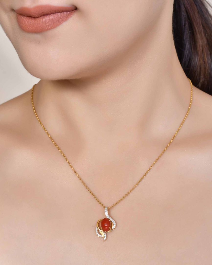 Coral Pendent