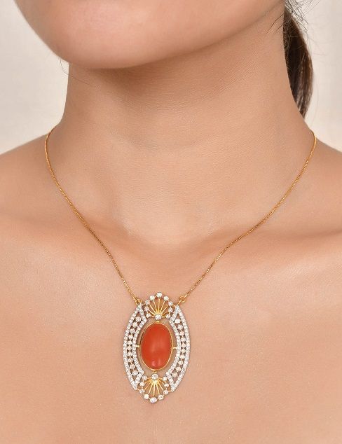 Coral Pendant