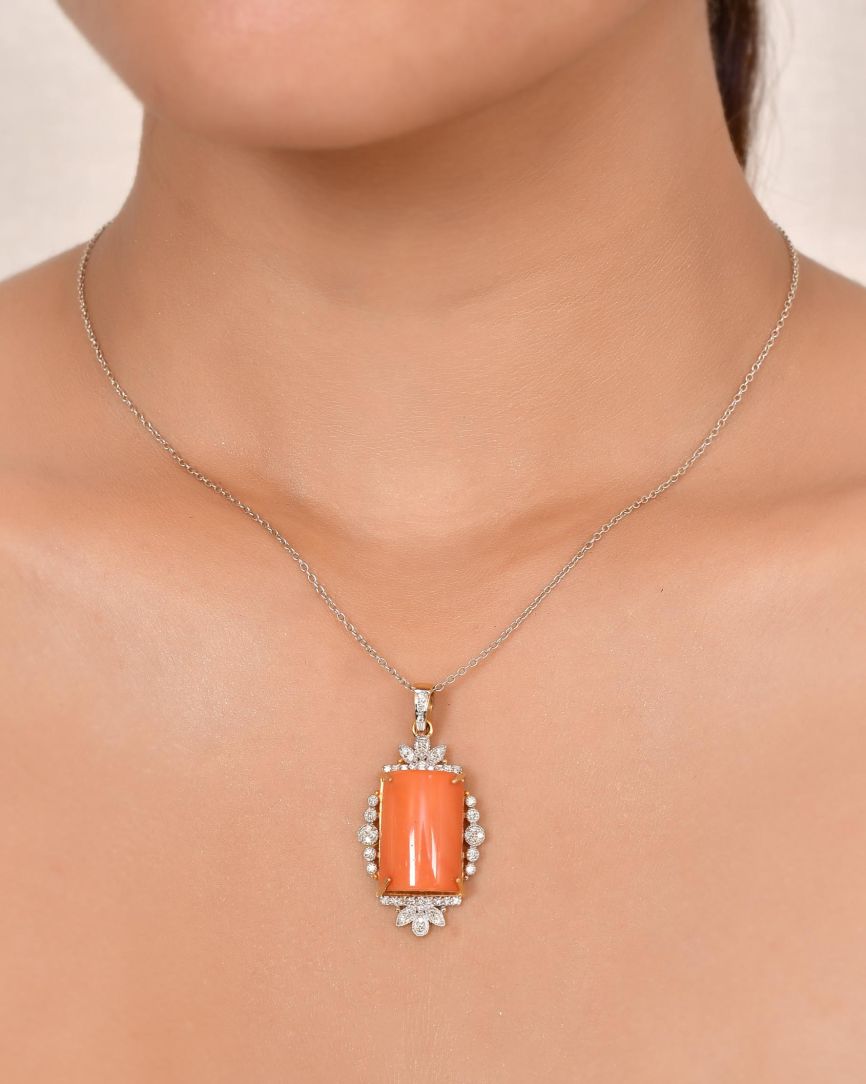 Coral Pendent
