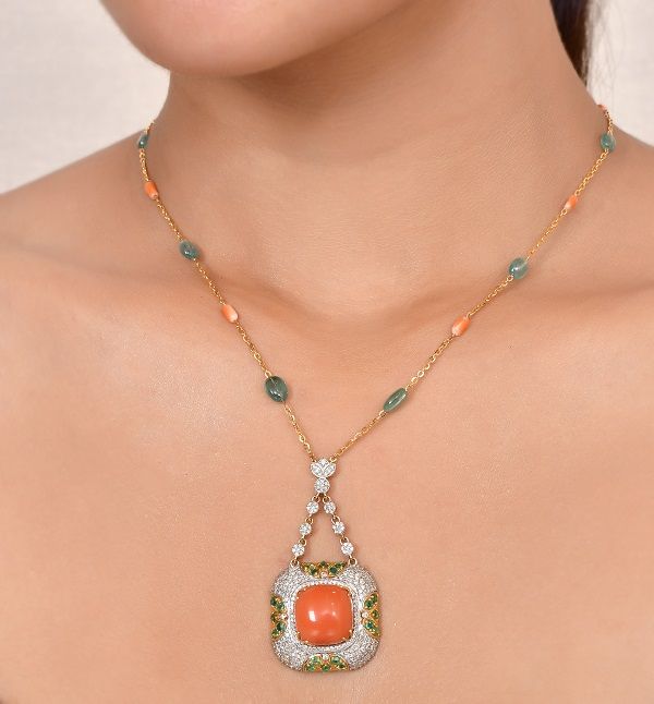 Coral Pendant