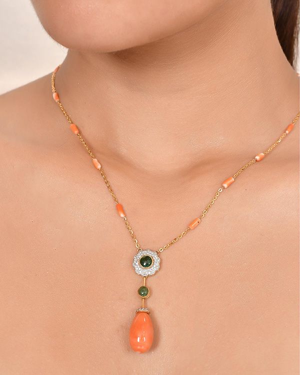 Coral Pendant