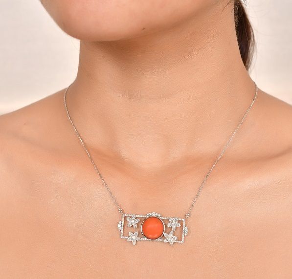 Coral Pendant